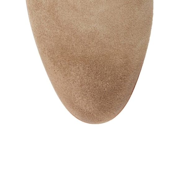 ✨FRYE✨ NWOB Cameron Suede Ankle Boot Bootie in Beige Sz US 9.5M - Picture 8 of 9